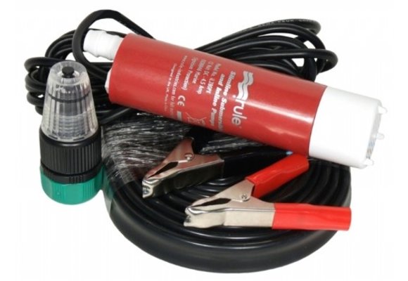 IL280PK Rule Slimline iL280PK 1080 l/u 12V Portable Inline-/Dompelpomp Kit Universeel