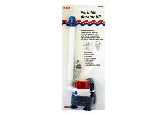 202K Rule Visbun Beluchter Pomp Kit 12V 23 l/m