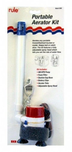 202K Rule Visbun Beluchter Pomp Kit 12V 23 l/m