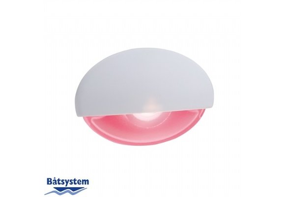 Steplight Wit - LED rood