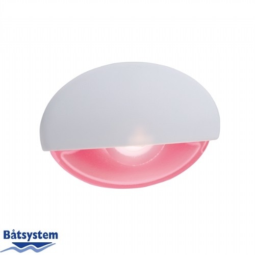 Steplight Wit - LED rood