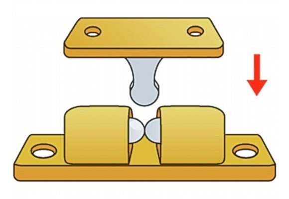Messing Kogelsnapper 60 X 11 Mm