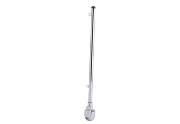 F + S Vlaggestok+basis voor Railing/500x13