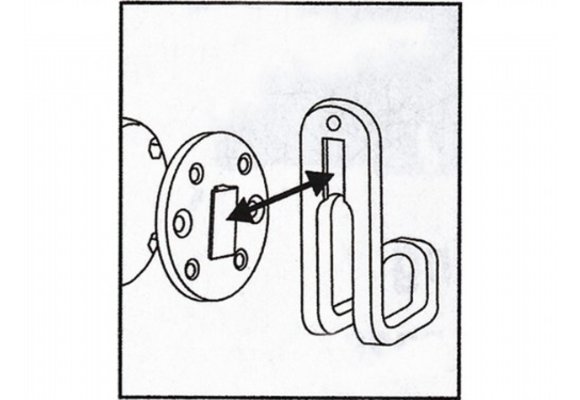 Railing support voor Store-All - wit