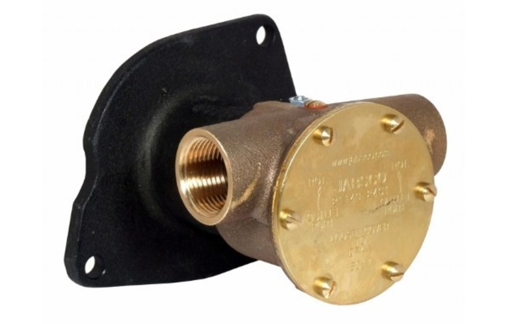 21140-2401 Jabsco Koelwaterpomp 1" inw. Motor flensaansluiting