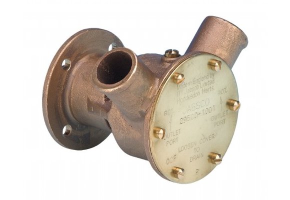 Jabsco Koelwaterpomp 28mm slang Motor flensaansluiting (29500-1901)