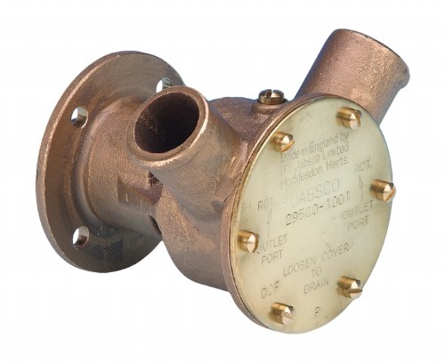 Jabsco Koelwaterpomp 28mm slang Motor flensaansluiting (29500-1901)