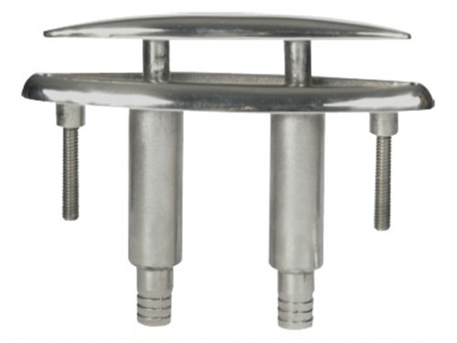 RVS wegklapbare kikker - L126xH64mm