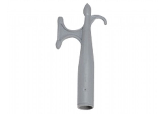 Losse bootshaak - grijs - diameter 25mm