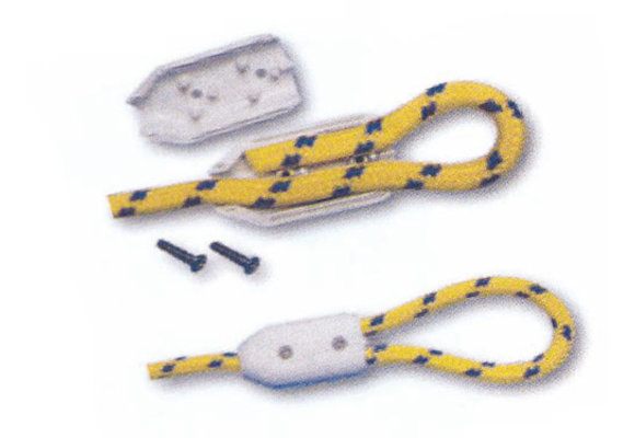 Ogenclip voor 10-12mm touw - set van 2