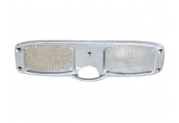 Spiegelbeschermplaat - aluminium -L300xB95