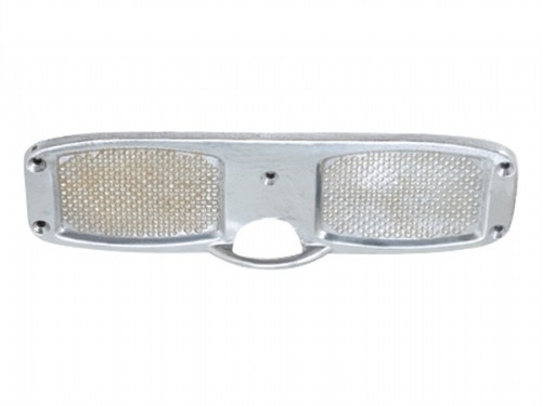 Spiegelbeschermplaat - aluminium -L300xB95