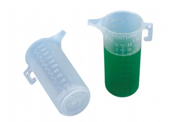 Kunststof Oliekan met maatverdeling