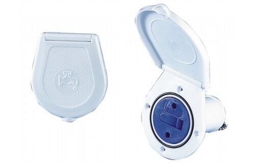 Dekvuldop met afdekklep