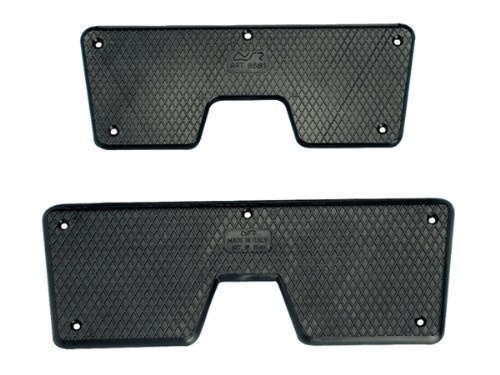 Spiegelbeschermplaat Zwart