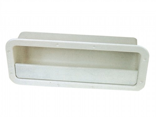 Half-Open Inbouwkastje - 42x17cm - wit