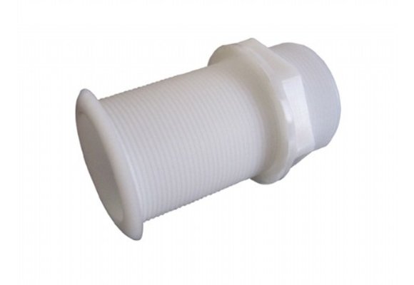 Kunststof huiddoorvoer met flens, draadaansluiting