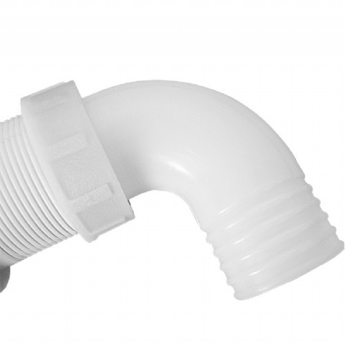 90° bocht nylon - 2"