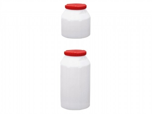 Waterdichte container - wit/rood - 6 liter