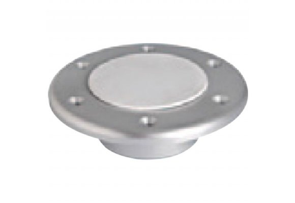 NR tafel aluminium voetplaat verzonken