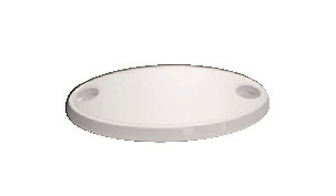 NR Ovale tafel met bekerhouder 760 x 450mm