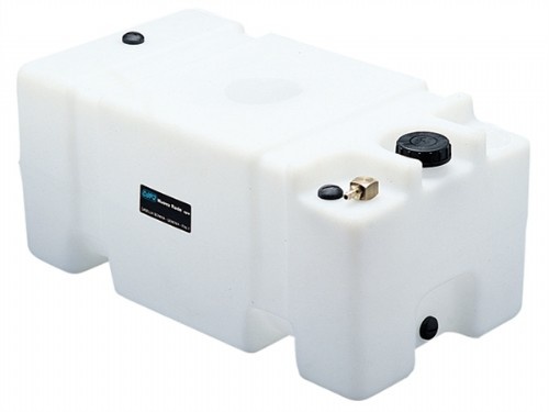 Kunststof watertank voor de boot