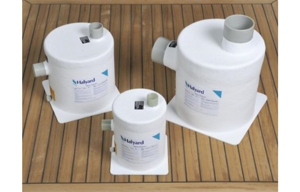 Halyard Watersl./Demper 1 -75" =45mm