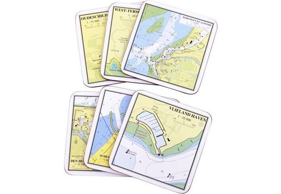 1800 Noordzee/Waddenzee onderzetters