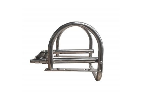 Prince Telescopische zwemtrap voor zwemplateau; 4+1 ovale treden