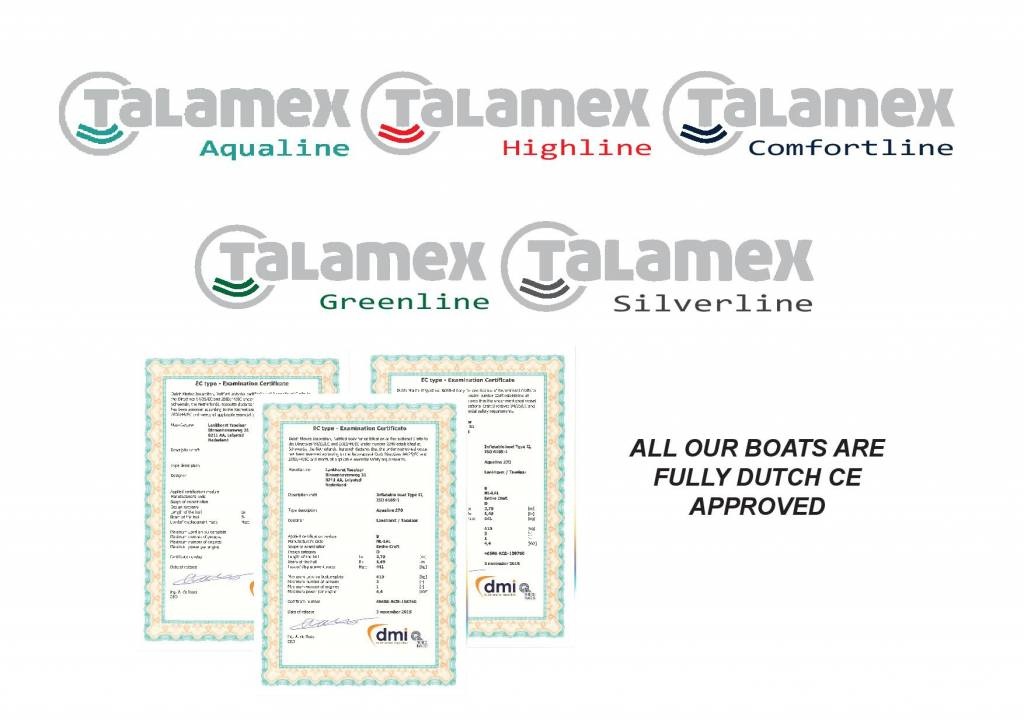 Rubberboot Highline HLA Luchtbodem - 300cm