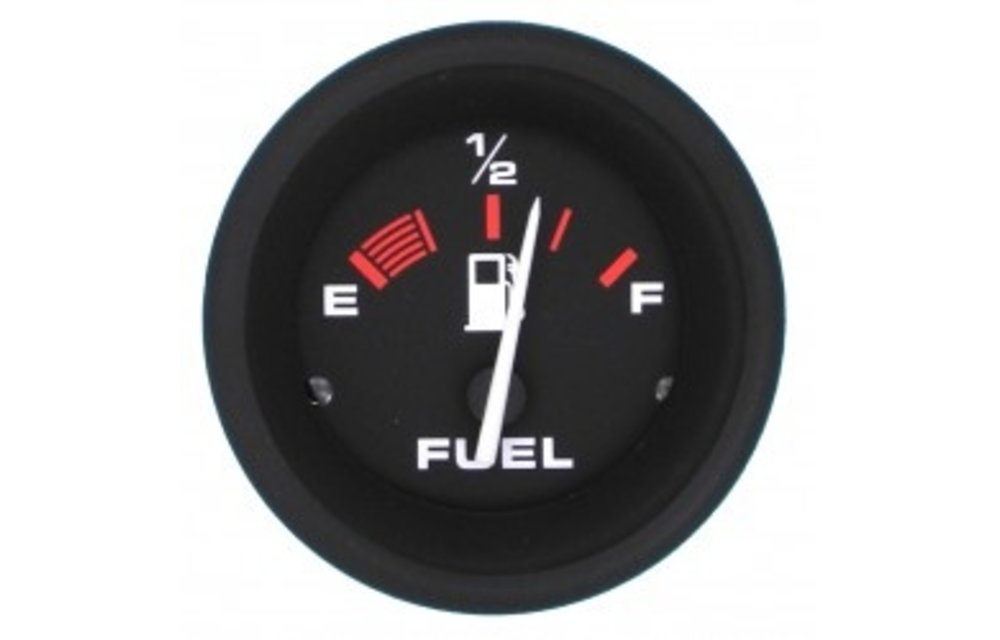 Veethree Amega domed brandstofniveaumeter (SW)