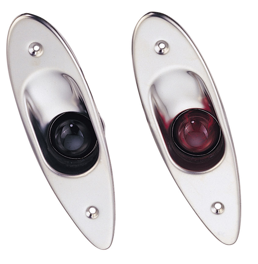 Set navigatieverlichting inbouw zijmontage