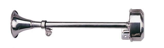 Talamex Scheepshoorn 12 Volt enkel RVS - 400mm