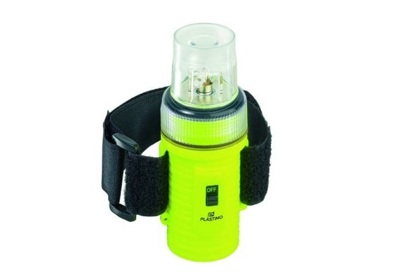 Flitslicht met 4 LED's watwerdicht en drijvend,