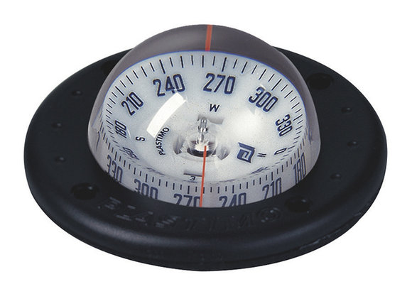 Kompas Mini Contest zwart huis/witte roos