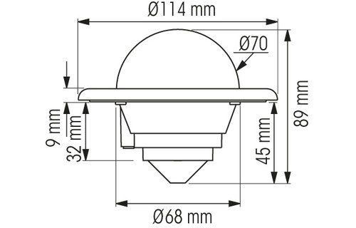 Kompas Mini Contest zwart huis/witte roos