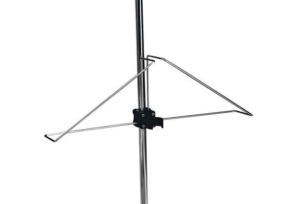 Houder voor hoefijzerboei en reddingsboeilicht