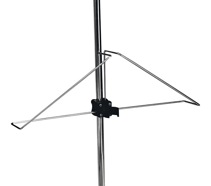 Houder voor hoefijzerboei en reddingsboeilicht