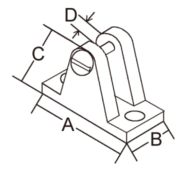 Dekplaat recht met schroef