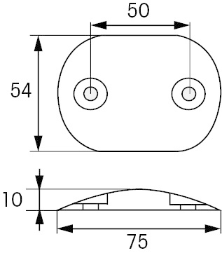 Motor anode roerblad plaat Renault