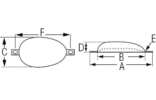 Anode zink half ei 3 kg