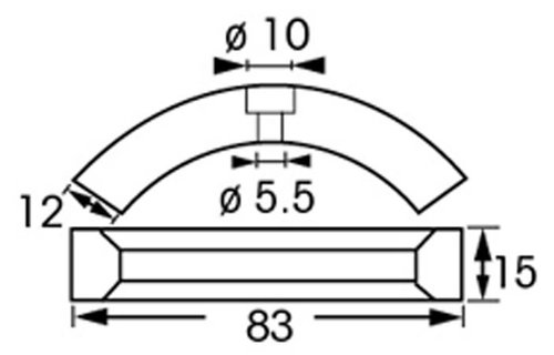 ANODE VOLVO PROPELLER COLLAR (3PC)