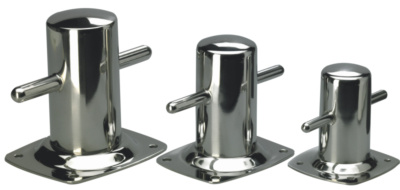 Bolder RVS Ø50 mm voetplaat 92 x 92 mm