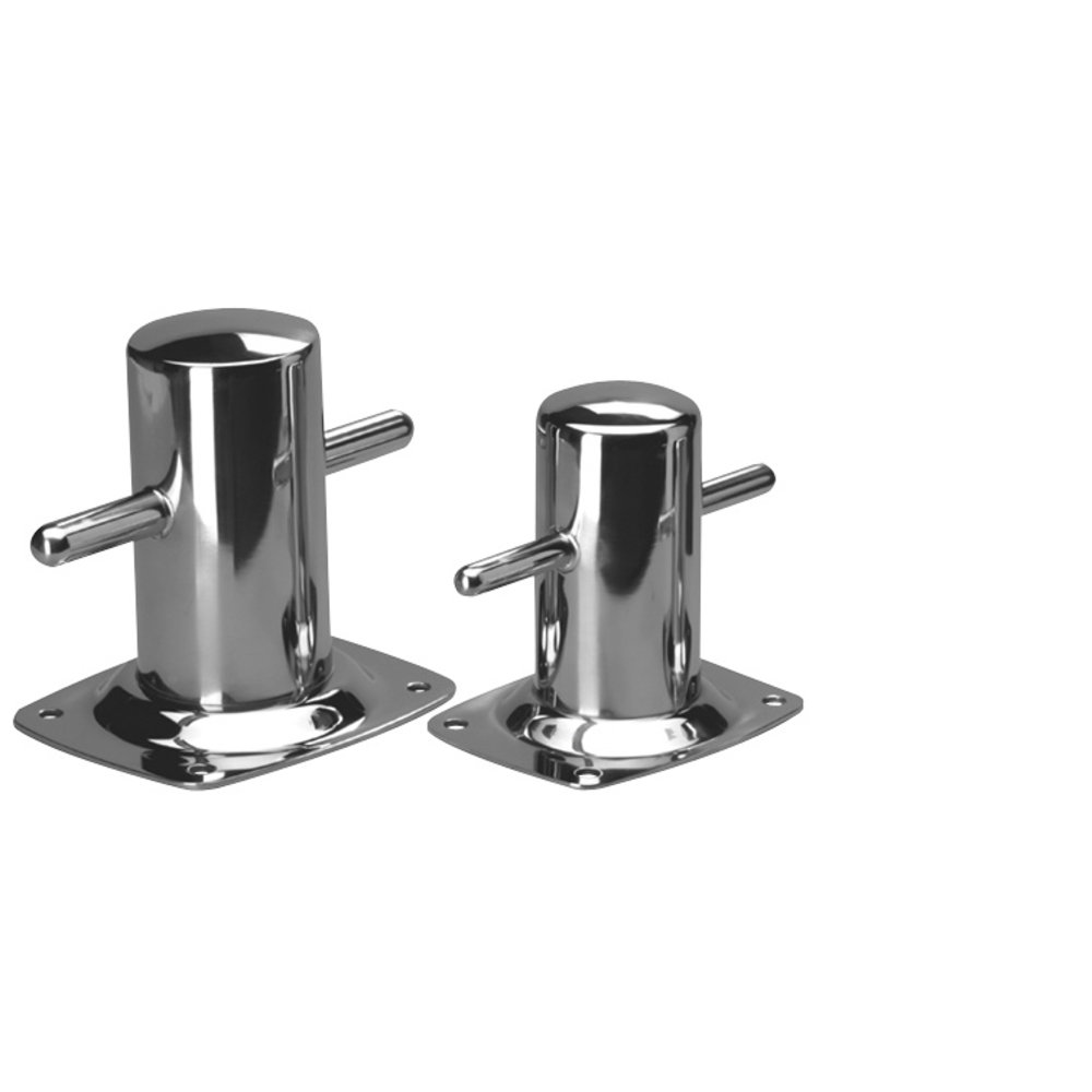 Bolder RVS Ø60 mm voetplaat 97 x 122 mm - Plastimo - Boottotaal.nl