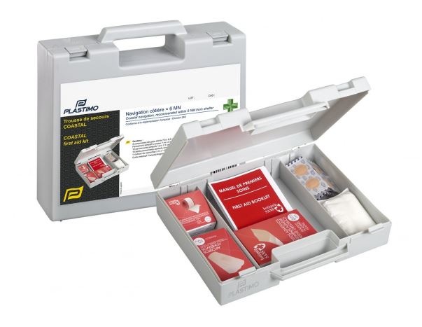EHBO set Coastal in kunststof koffer