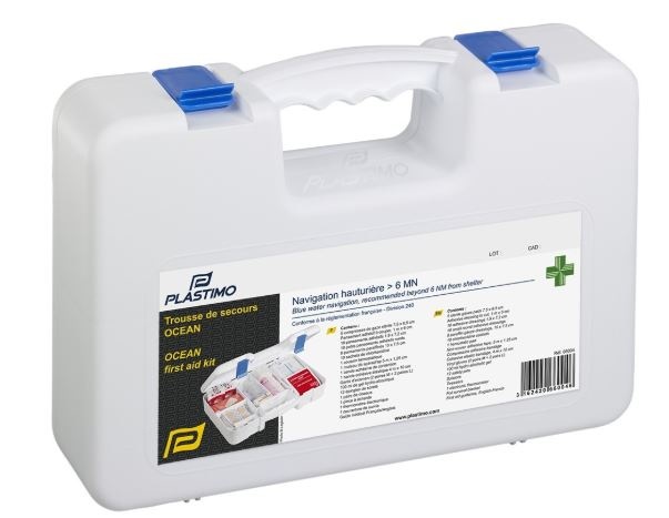 EHBO set Ocean in kunststof koffer