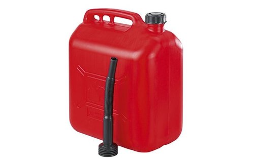 Brandstoftank met tuit 20 ltr