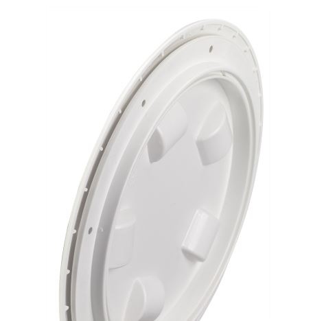 Inspectieluik rond 153 mm wit