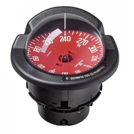 Kompas Olympic 135 OPEN zwart huis/rode roos