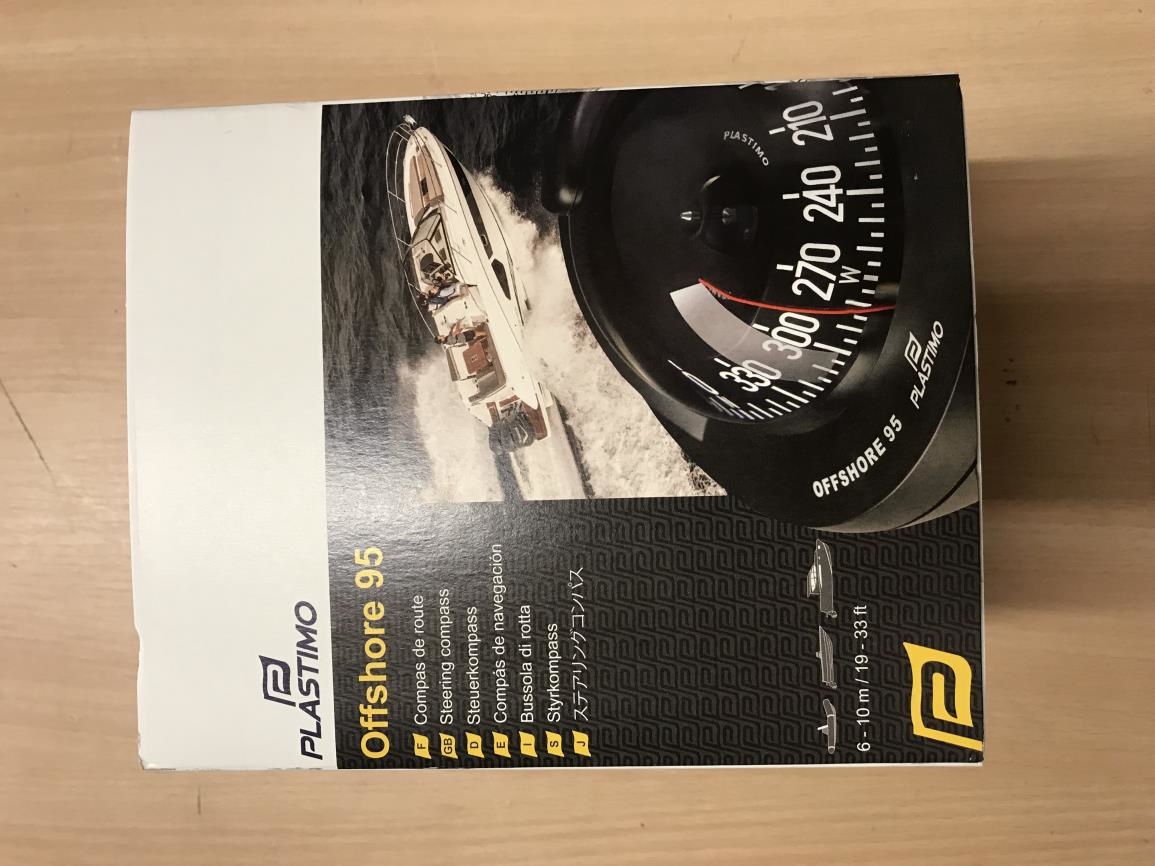 Offshore 95 wit huis/zwarte roos conisch